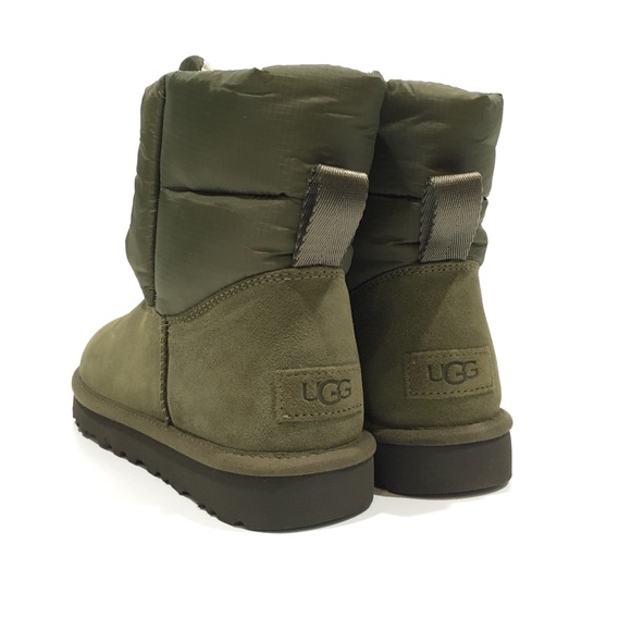 UGG CLASSIC MAXI TOGGLE BOOTS -REMOVABLE GALOSH -BURNT OLIVE GREEN -US 7 -NEW - Picture 5 of 12